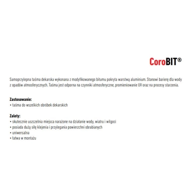 Taśma bitumiczna COROBIT 150mm x 10mb